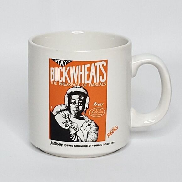 Vintage Little Rascals Otay Buckwheats Mug Breakfast Of Rascals Wheaties Cereal - Picture 3 of 6